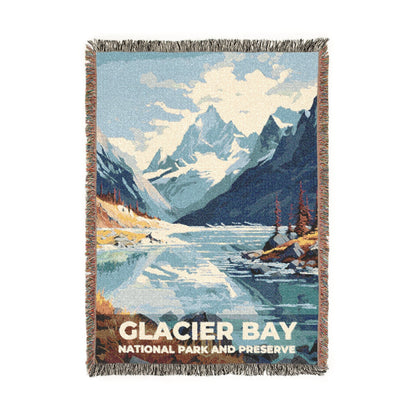 Glacier Bay National Park Woven Blanket | S06