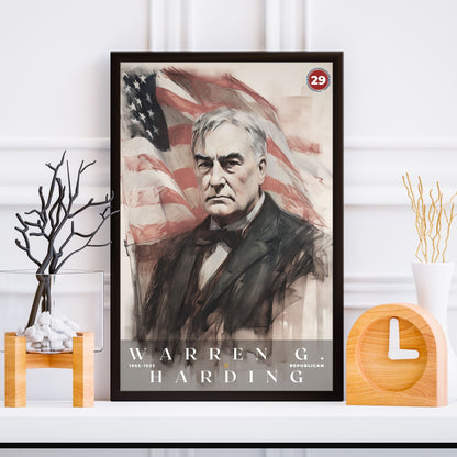 Warren G Harding Poster | S03