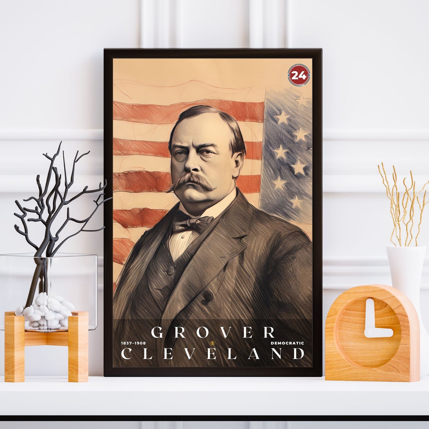 Grover Cleveland 24th Poster | S03