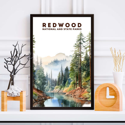 Redwood National and State Parks Poster | S08