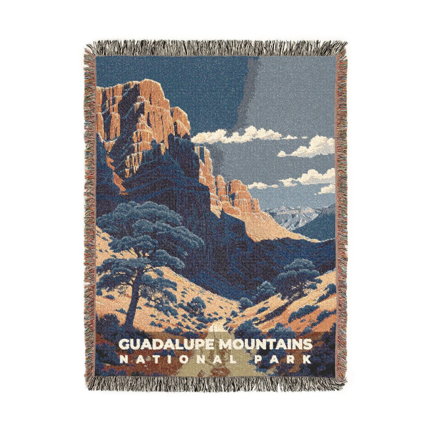 Guadalupe Mountains National Park Woven Blanket | S19