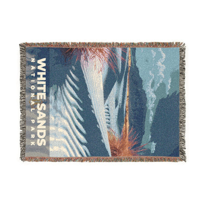 White Sands National Park Woven Blanket | S16