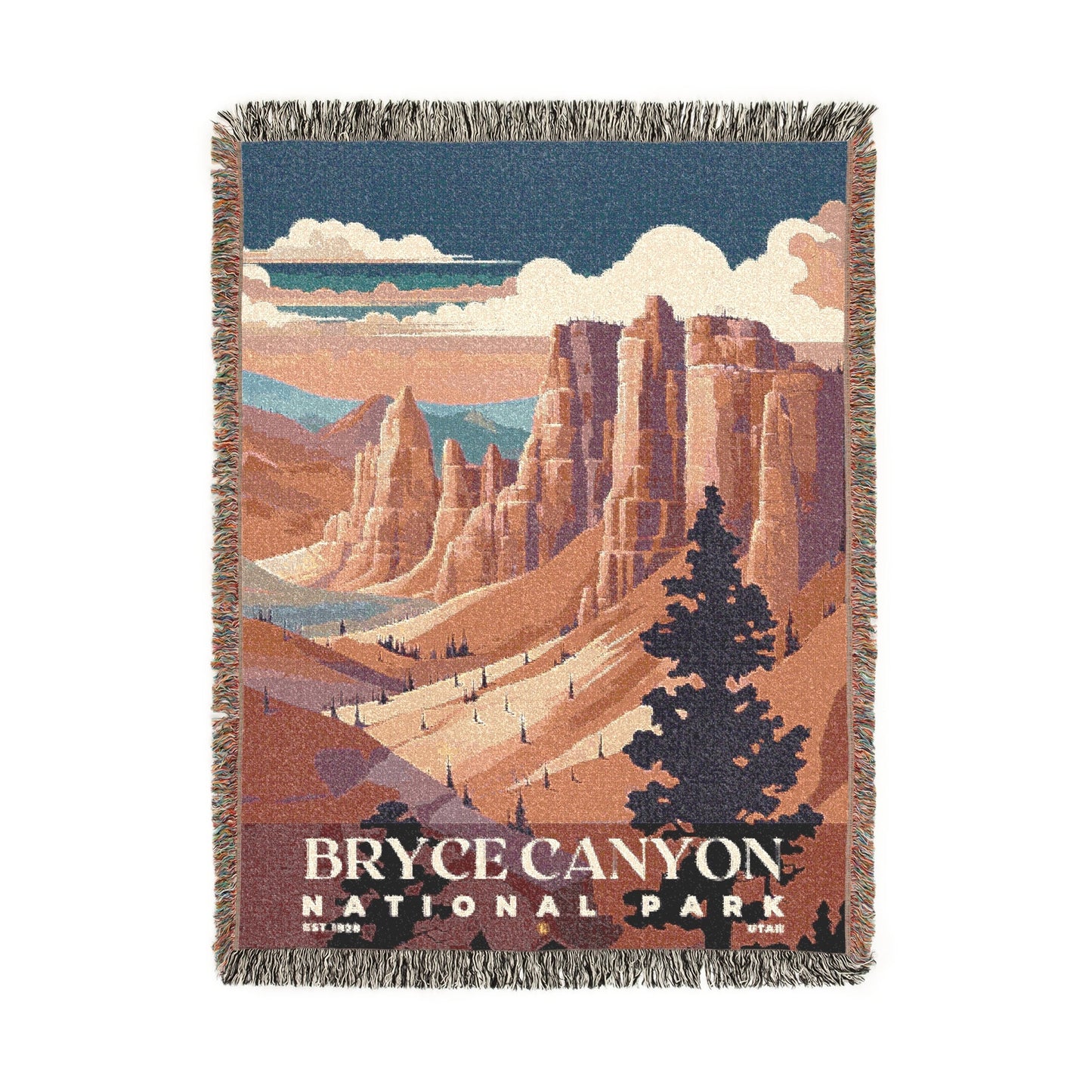 Bryce Canyon National Park Woven Blanket | S05