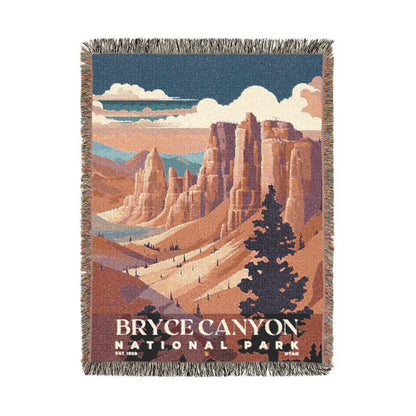 Bryce Canyon National Park Woven Blanket | S05