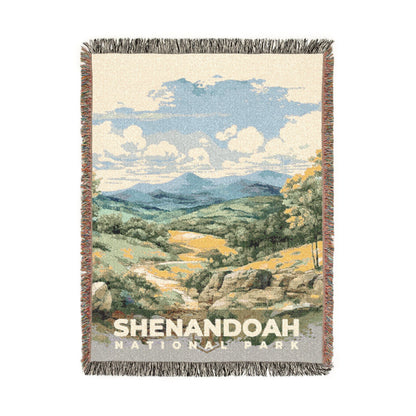Shenandoah National Park Woven Blanket | S08