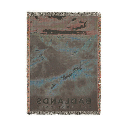 Badlands National Park Woven Blanket | S12