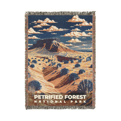 Petrified Forest National Park Woven Blanket | S19
