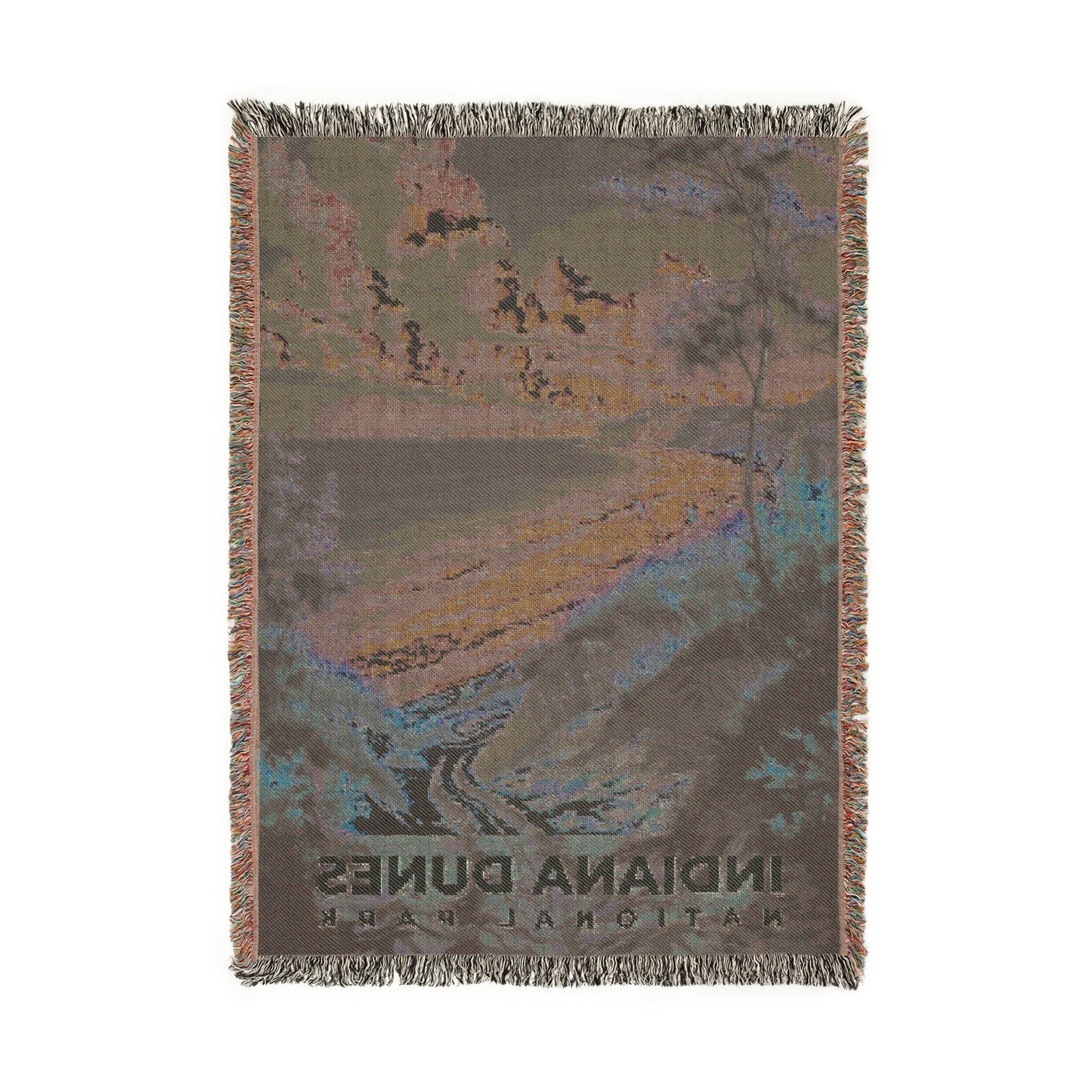 Indiana Dunes National Park Woven Blanket | S16