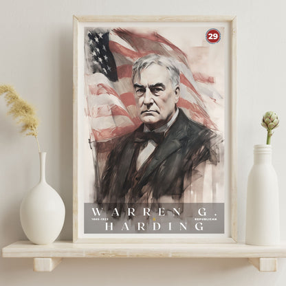 Warren G Harding Poster | S03