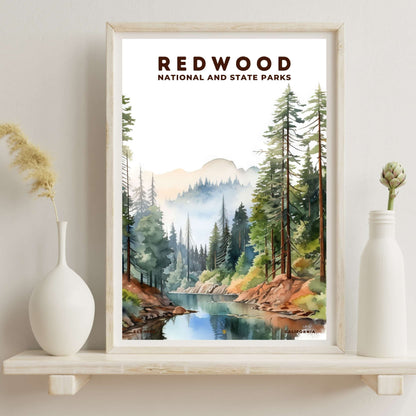 Redwood National and State Parks Poster | S08