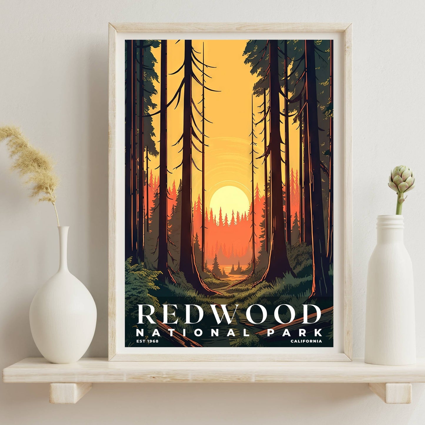 Redwood National and State Parks Poster | S03