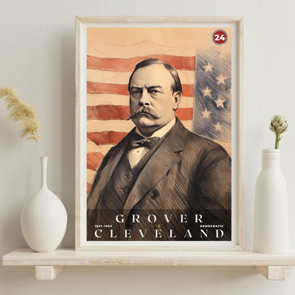 Grover Cleveland 24th Poster | S03