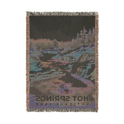 Hot Springs National Park Woven Blanket | S08