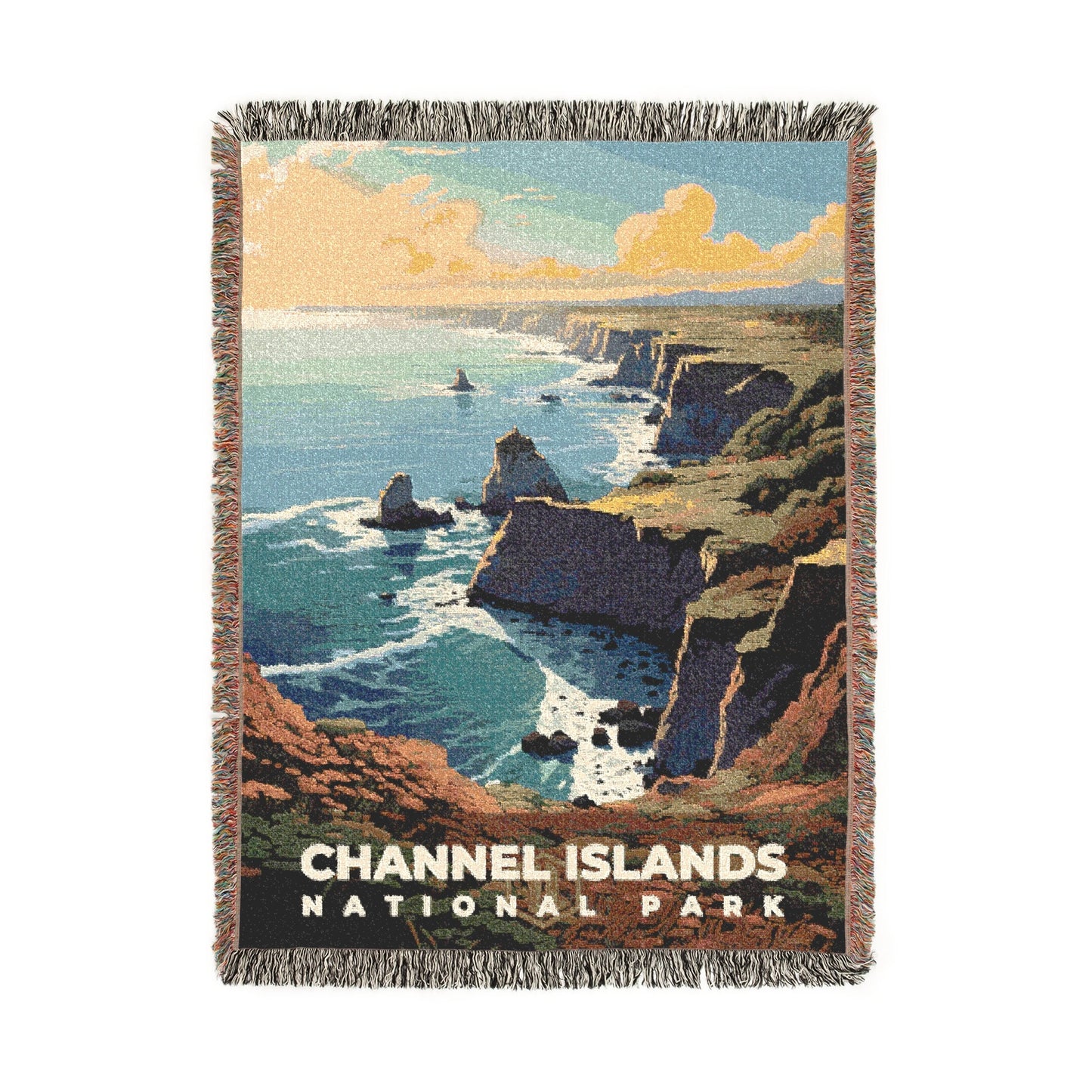 Channel Islands National Park Woven Blanket | S07