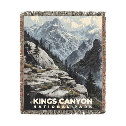 Kings Canyon National Park Woven Blanket | S17