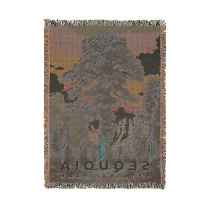 Sequoia National Park Woven Blanket | S18