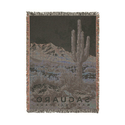 Saguaro National Park Woven Blanket | S17