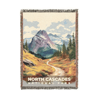 North Cascades National Park Woven Blanket | S08