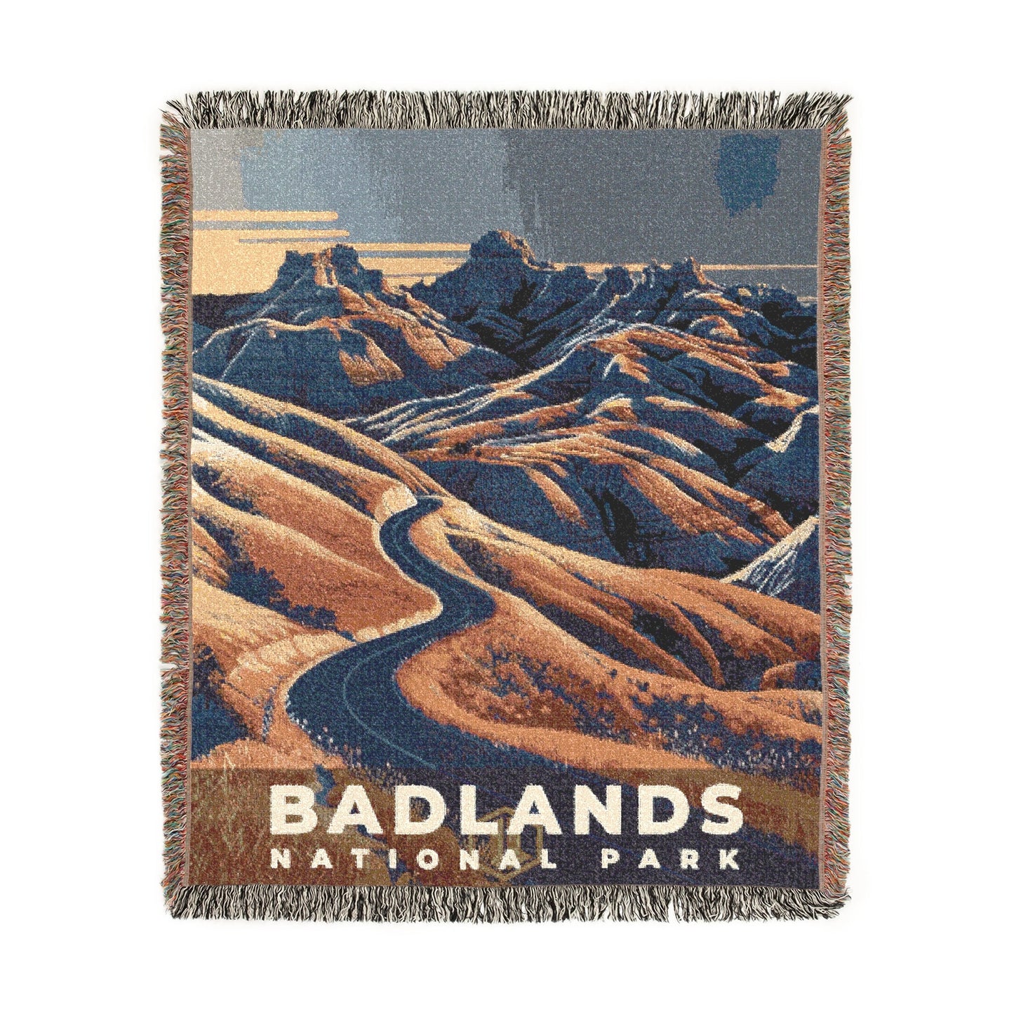 Badlands National Park Woven Blanket | S19