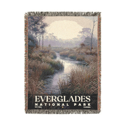Everglades National Park Woven Blanket | S02