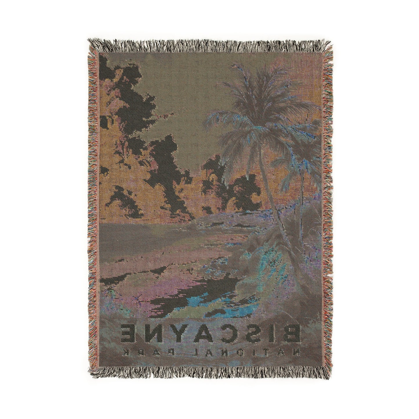 Biscayne National Park Woven Blanket | S18
