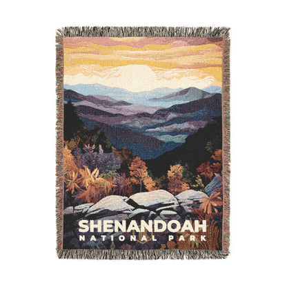 Shenandoah National Park Woven Blanket | S09