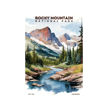 Rocky Mountain National Park Poster | S08