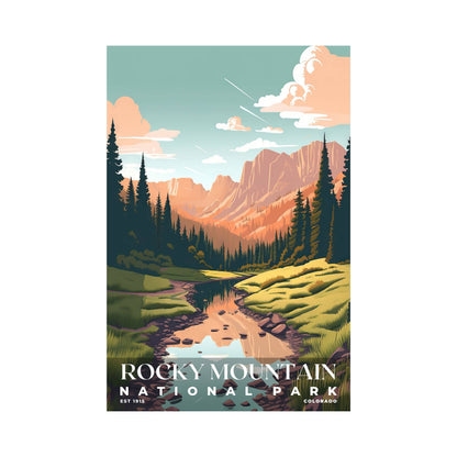 Rocky Mountain National Park Poster | S03