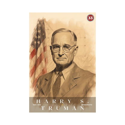 Harry S Truman Poster | S03