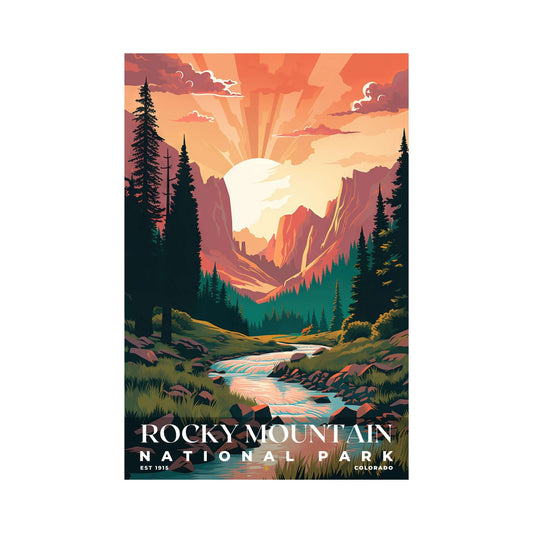 Rocky Mountain National Park Poster | S05