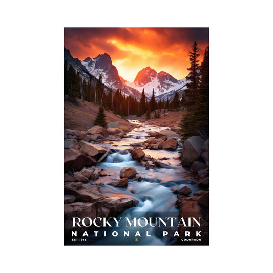 Rocky Mountain National Park Poster | S10