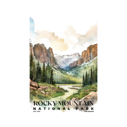 Rocky Mountain National Park Poster | S04