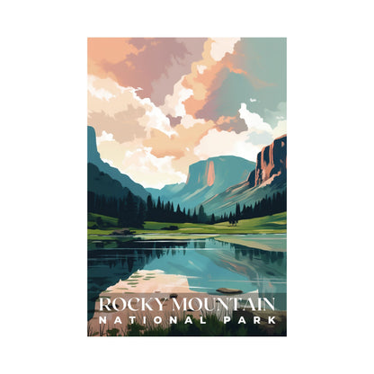 Rocky Mountain National Park Poster | S01