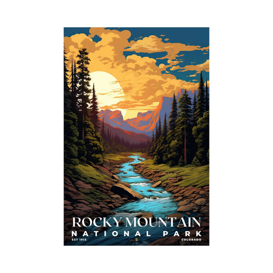 Rocky Mountain National Park Poster | S07