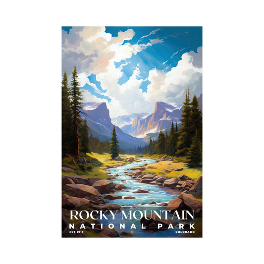 Rocky Mountain National Park Poster | S06