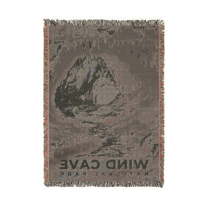 Wind Cave National Park Woven Blanket | S15