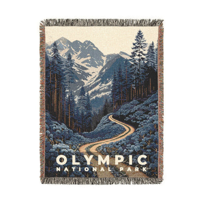 Olympic National Park Woven Blanket | S19