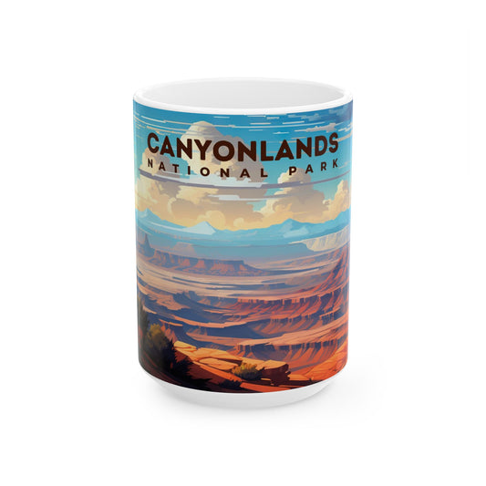 Canyonlands National Park Mug | White Ceramic Mug (11oz, 15oz)