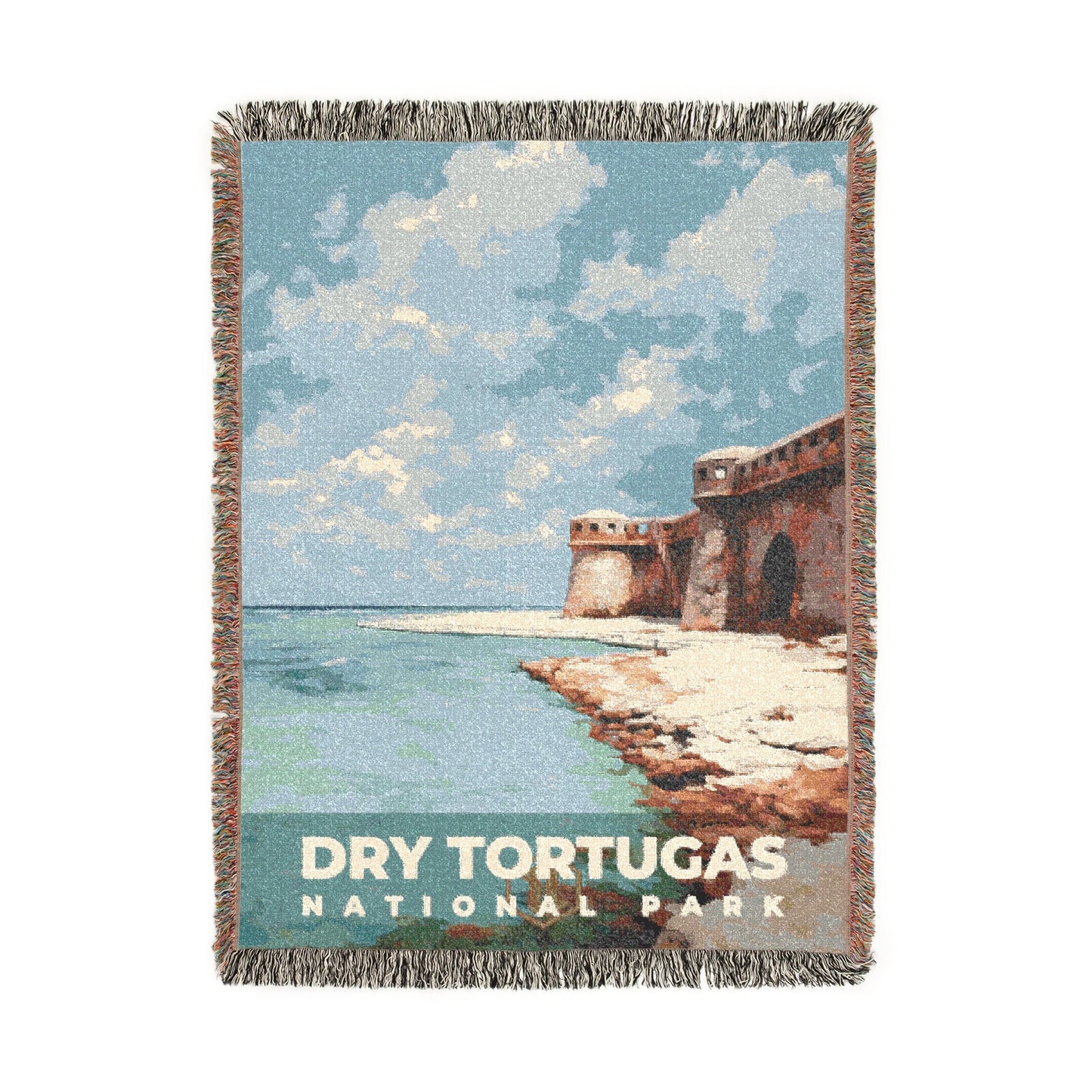 Dry Tortugas National Park Woven Blanket | S06