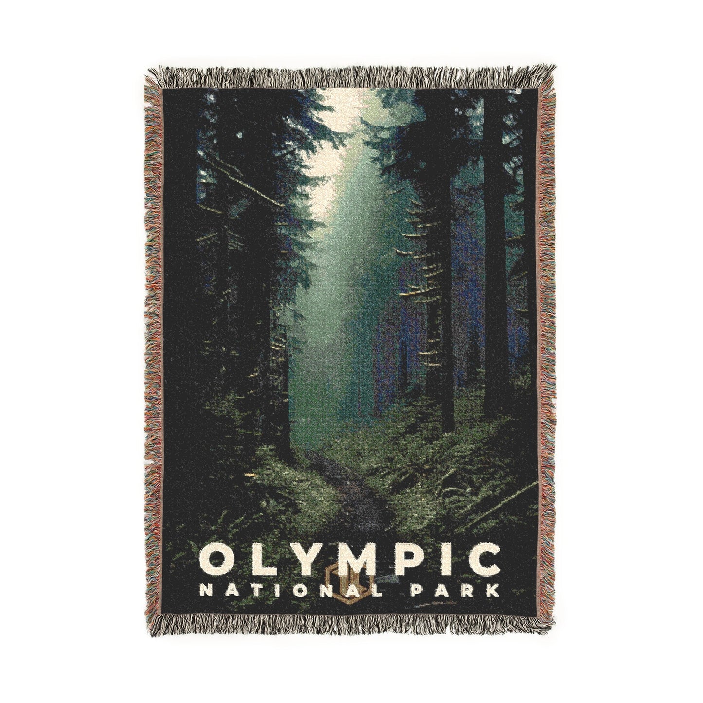 Olympic National Park Woven Blanket | S10