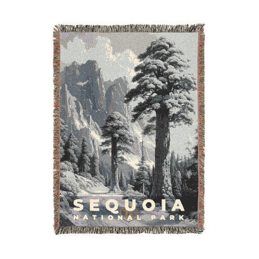 Sequoia National Park Woven Blanket | S15