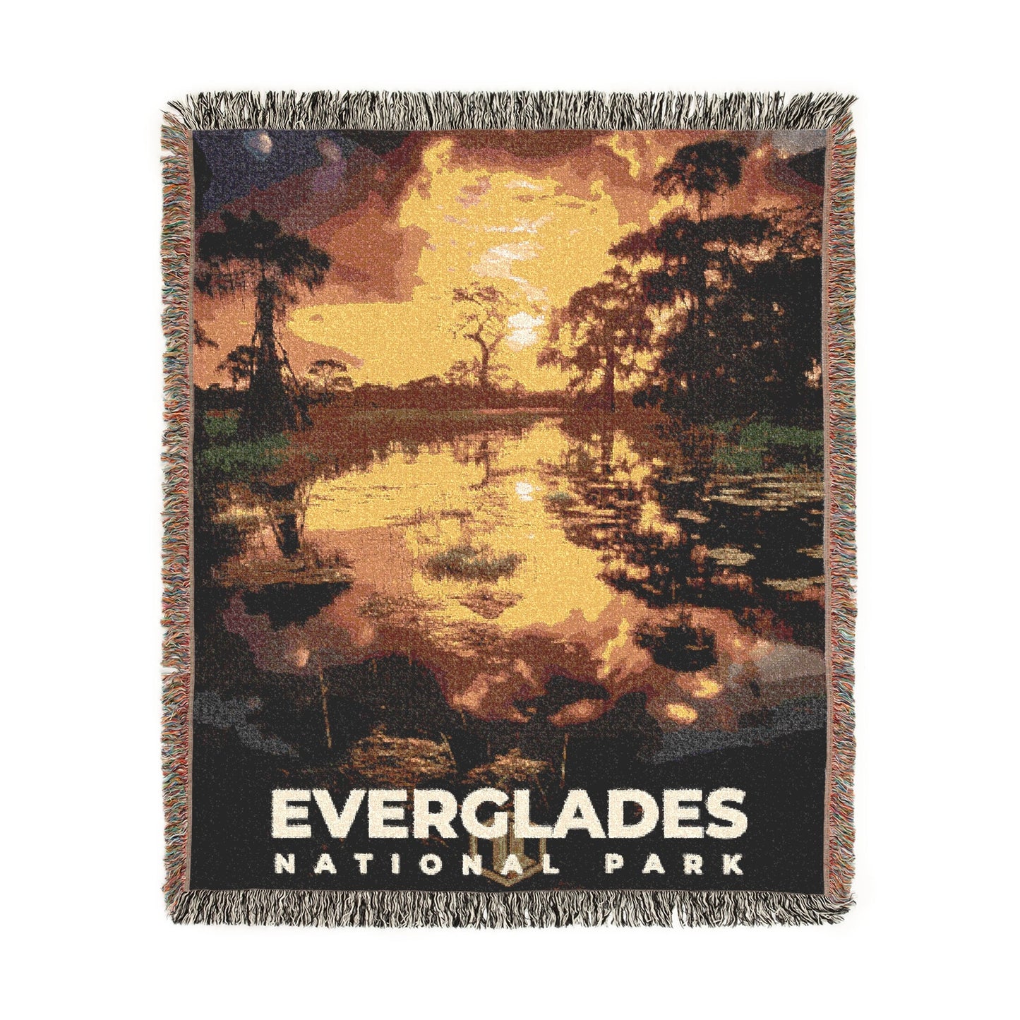 Everglades National Park Woven Blanket | S10