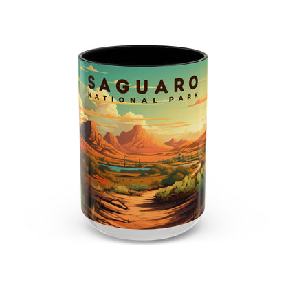 Saguaro National Park Mug | Accent Coffee Mug (11, 15oz)