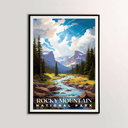 Rocky Mountain National Park Poster | S06