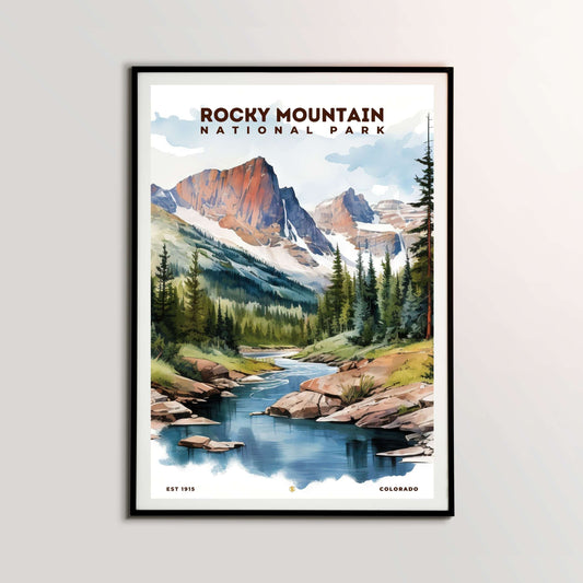 Rocky Mountain National Park Poster | S08