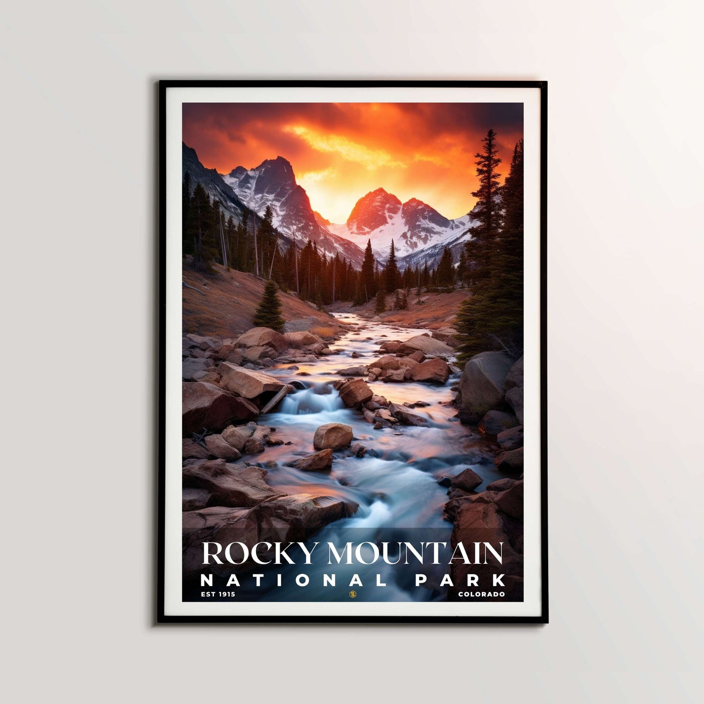 Rocky Mountain National Park Poster | S10