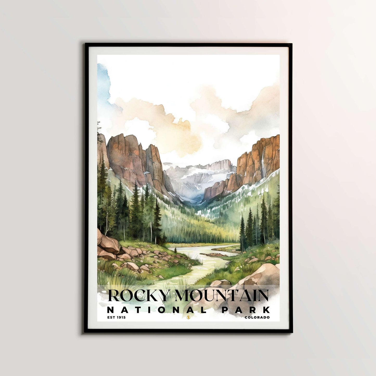 Rocky Mountain National Park Poster | S04