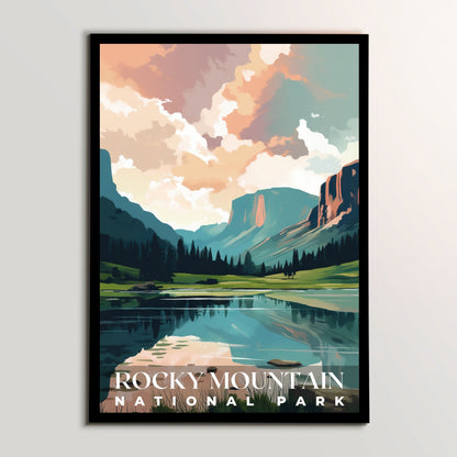 Rocky Mountain National Park Poster | S01