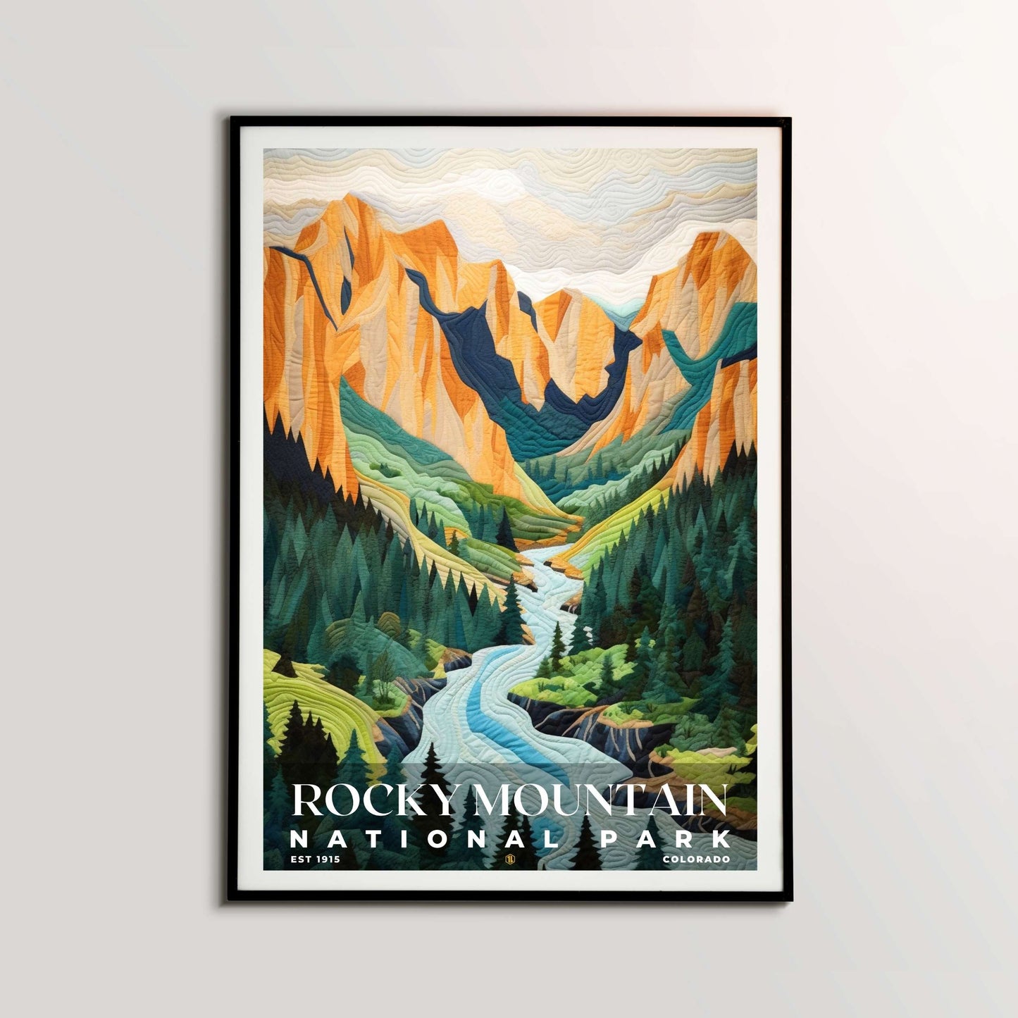 Rocky Mountain National Park Poster | S09