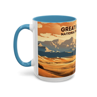 Great Sand Dunes National Park Mug | Accent Coffee Mug (11, 15oz)